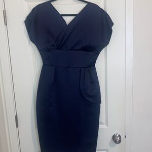 Holloway Midnight Blue Midi Dress